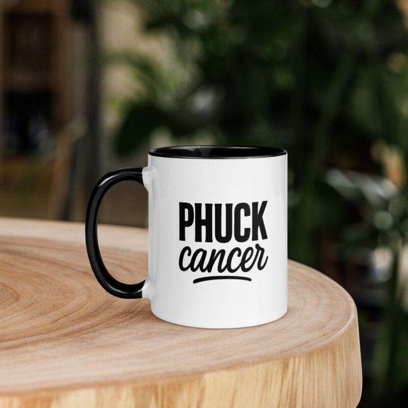 “Phuck” Defined (Breast Cancer Edition) – Ceramic Mug - Image 2
